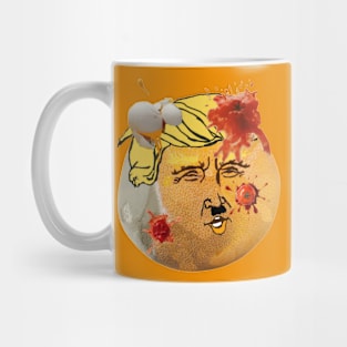 Rotten Orange - Dump tRump - Back Mug